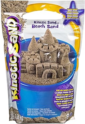 Sable de plage kinetic sand (3 lb)