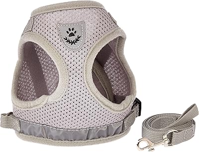 Harnais pour chien réglable non rétractable, gilet réfléchissant pour chien, contrôle facile