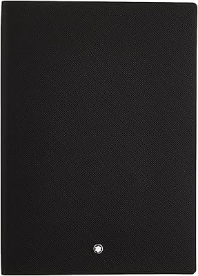 Cahier ligné noir mont blanc #146 fine stationery 113294 - carnet élégant