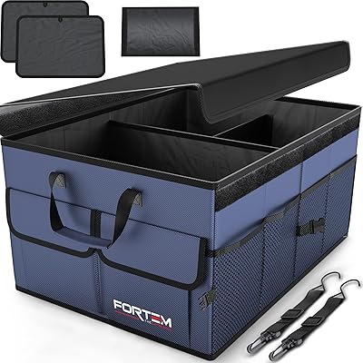 Organisateur de chaussures de voiture fortem organisateur de rangement de voiture accessoires pliable