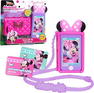 Ensemble mobile disney junior minnie mouse chat with me, lumières et sons réalistes