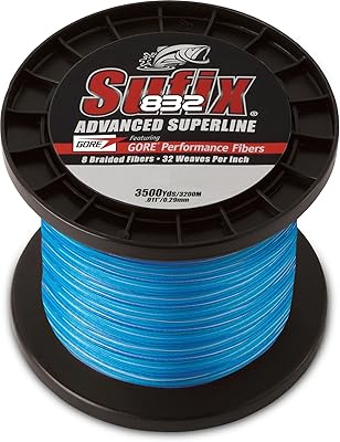Sufix 832 tresse 9,05 kg coastal 660-420cc : 832 tresse 9,07 kg coastal
