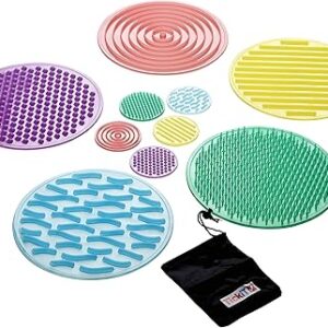 Cercles sensoriels tickit silly chips - lot de 10 - jouet apaisant sensoriel pour enfants - aide à lutter contre l'autisme. Diaytar : Là où commence votre expérience shopping idéale