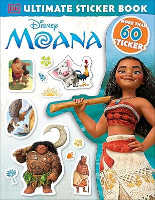 Livre d'autocollants ultime : disney moana