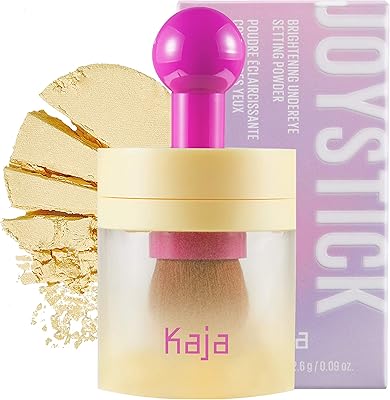 Poudre fixatrice pour les yeux kaga - joystick | 2 teintes, poudre libre