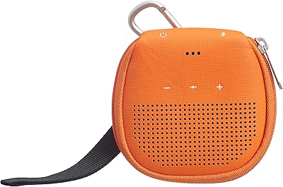 Étui de protection avec support pour enceintes bluetooth bose soundlink micro d'amazonbasics