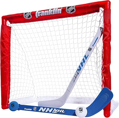 Ensemble de mini hockey franklin sports nhl pour enfants comprend un but au