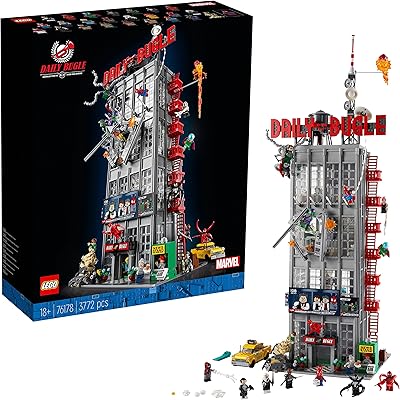 Lego marvel spider-man daily bugle office cube 76178, 25 figurines classiques