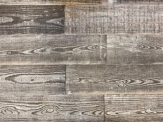 Panneaux muraux en bois de grange modifiés thermiquement smart paneling 11235, gris, 12