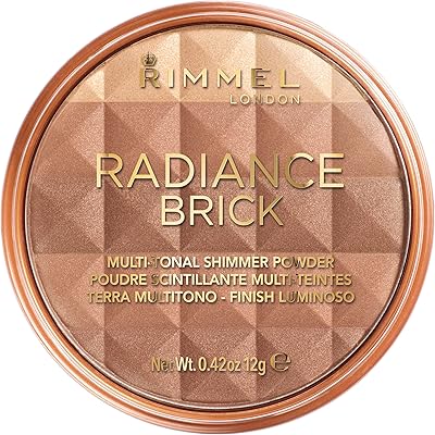 Rimmel london radiance shimmer break bronzer pressé formule légère s-air contour