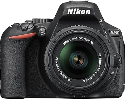 Kit d'objectif nikon d5500 af-p 18-55 mm 3,5-5,6g vr - appareil photo reflex