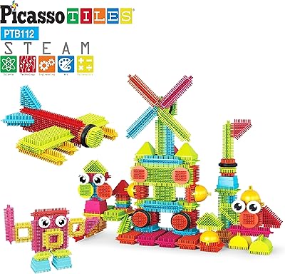 Picasso tales ensemble de blocs de construction en forme de poils de 112