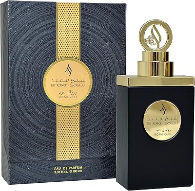 Parfum royal oud de sheikh saeed perfumes arabe pour unisexe