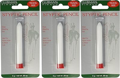 Crayon steptic clubman pinaud format voyage 1 ml (paquet de 3)
