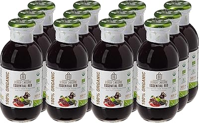 Jus rouge essentiel naturel de géorgie 100 % biologique pressé à froid, 300