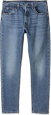 Jean slim 501 le weiss pour femme, indigo moyen - porté, 27w /