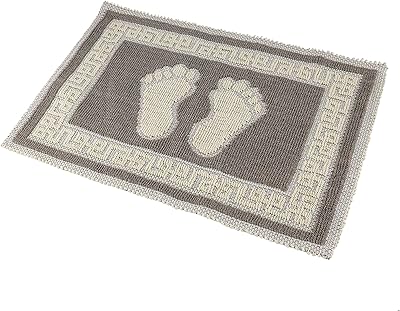 Paillasson royal ford rf11025 en polyester et coton, idéal pour la maison, la cuisine