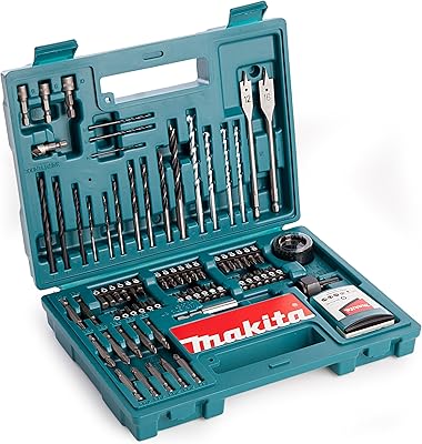 Makita b-53811 ensemble d'accessoires pour perceuse et tournevis (100 pièces), multicolore, lot
