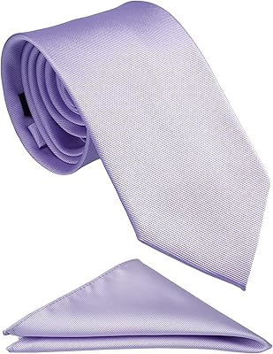 Cravate carrée à pochette standard pour hommes, ensemble de cravates de couleur unie
