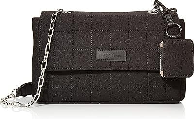 Sac bandoulière n klein en néoprène avec rabat pour femme, taille unique