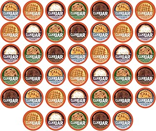 Packs de café assortis en pots à biscuits pour cafetière keurig k-cup, 40