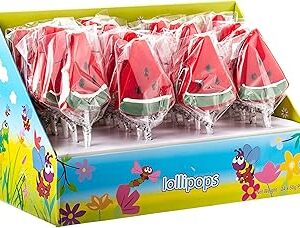 Sucettes aromatisées à la pastèque kuanwang, 50 g (paquet de 24). Diaytar Sénégal : Le plaisir d'acheter sans se priver