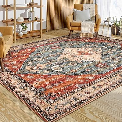 Tapis tribal la home boho - tapis doux 6x9 pour chambre à coucher