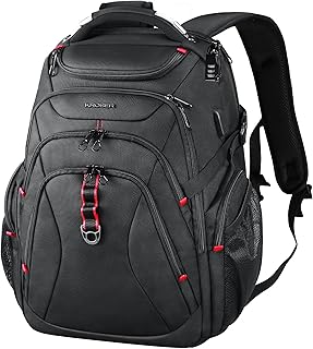 Sac à dos de voyage robuste pour ordinateur portable avec coque rigide sécurisée
