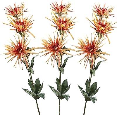 Lily's garden spider mom fleurs artificielles 32 pouces real touch 9 fleurs paquet