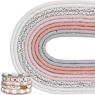3600 pièces de perles en argile polymère pour la fabrication de bijoux, perles