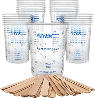 Gobelets à mélanger jetables en plastique flexible transparent tcp global 20