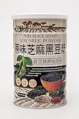 Lait de soja en poudre de sésame noir pur