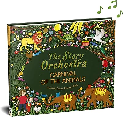 L'orchestre des histoires : le carnaval des animaux : appuyez sur la note
