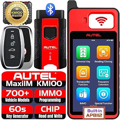 Outil de programmation de porte-clés autel maxim km100 2023 puce d'apprentissage immo