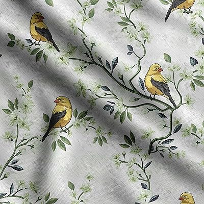Imprimé floral swimway, batiste de coton, tissu à coudre vendu au mètre, largeur