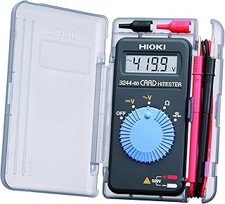 Multimètre numérique hioki 3244-60 - 41,99 mω, 500 v ac/dc
