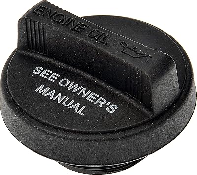 Bouchon de remplissage d'huile moteur dorman 84111 compatible avec certains modèles lexus/scion/toyota, noir