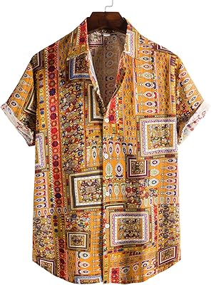 Hobiva menshortsleeves chemises d'été à manches courtes chemises cardigan pour jeunes t-shirts décontractés