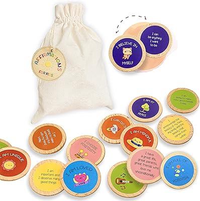 Cartes d'affirmations positives stofinity pour les enfants - affirmations quotidiennes pour les enfants