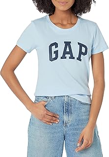 T-shirt à manches courtes et col en v pour femme