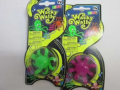 Nonono-tech toys wacky wally la figurine murale originale (pack de 2)