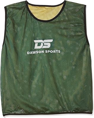 Dawson sports bavoir d'entraînement réversible en maille unisexe pour adulte (jaune/vert) - grand