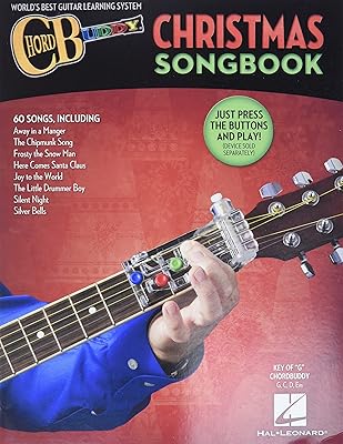 Méthode de guitare chordbuddy recueil de chansons de noël