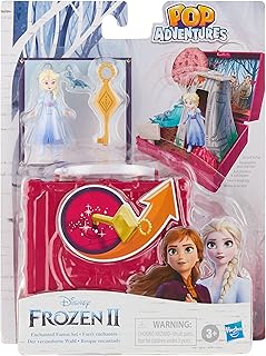 Coffret de jeu disney la reine des neiges pop adventures avec poignée, comprenant