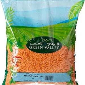 Lentilles rouges fendues green valley (masoor dal) 2 kg. Diaytar : Le e-commerce qui respecte votre budget