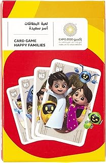 Jeu de cartes expo 2020 dubai happy families