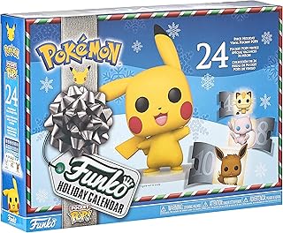 Funko pop! calendrier de l'avent : pokémon - 2021, multicolore