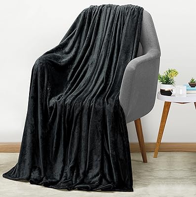 Utopia bedding couverture polaire de luxe 300 g/m2 pour canapé-lit en microfibre douce