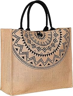 Sac en jute pour femme de plage réutilisable pour l'épicerie toile naturel faire du shopping. Diaytar : Des prix qui défient toute concurrence