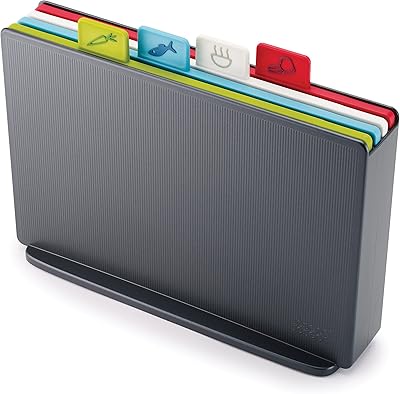 Joseph joseph index 60132 ensemble de planches à découper en plastique avec sac